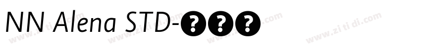 NN Alena STD字体转换